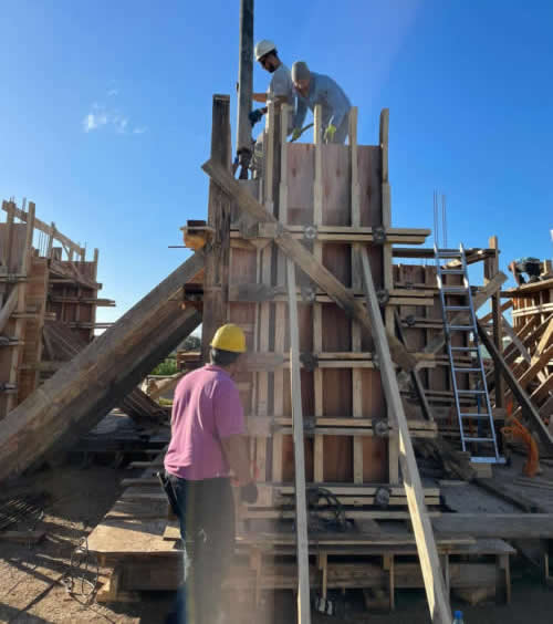 construcción de casas